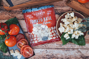 Tomato Basil Cheese Curds *Ships Fresh Daily* - The Pepper Pantry (Formerly Marie Sharp's)